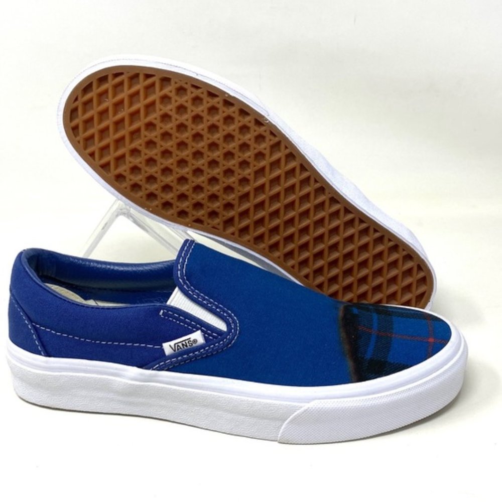 VANS CLASSIC SLIP-ON Big Reveal Navy Women’s Shoes Sneakers Canvas VN000XG81P4 - Picture 10 of 11